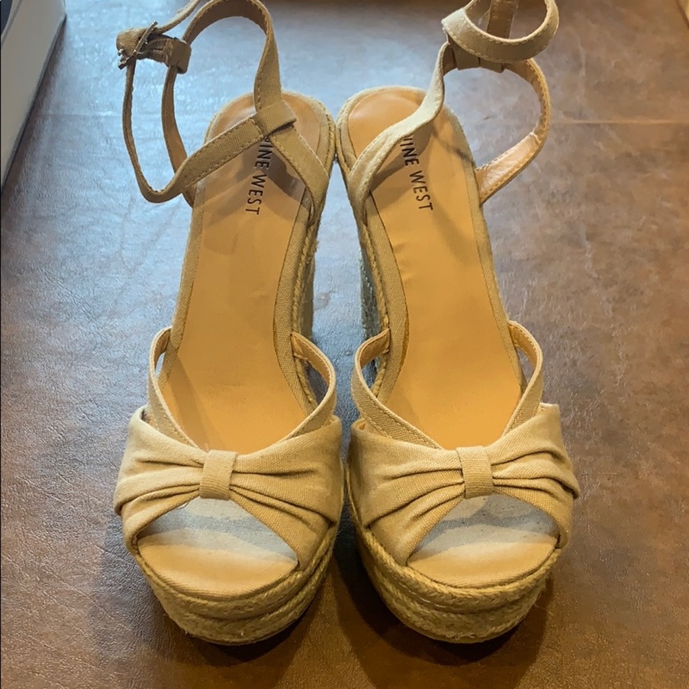 Wedge Ankle Strap Espadrilles